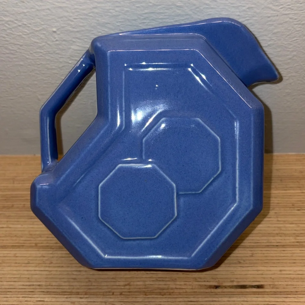Alamo Pottery Art Deco medium ceramic pitcher